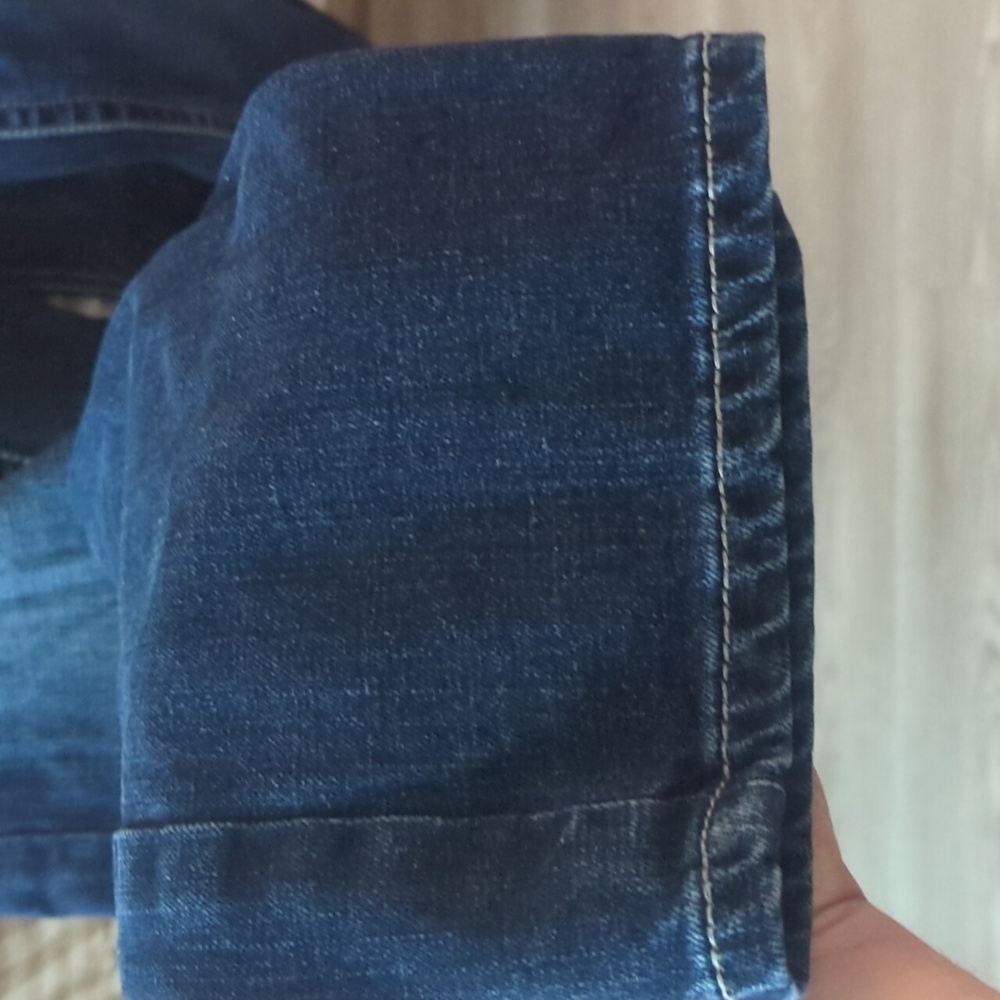 2 PAIR Men's Western Jeans Ariat And Cinch Both 33x34 Dark Wash WORN Once - Picture 5 of 5